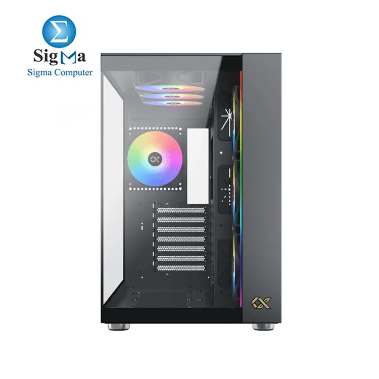Xigmatek Aqua Ultra Air supports up to 3x120mm fans  185mm CPU cooler  430mm GPU  E-ATX to Mini ITX  USB 3.0 2.0 USB-C