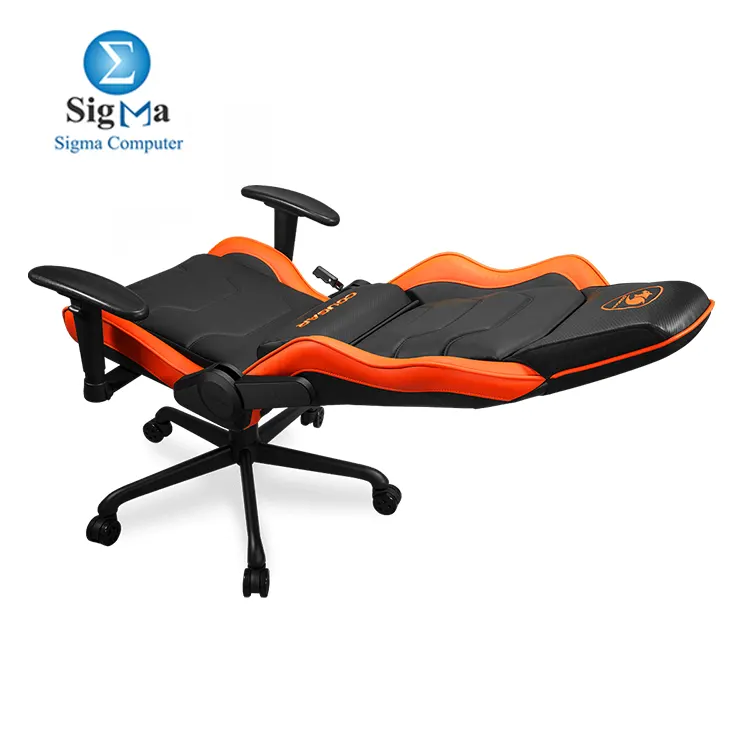 COUGAR ARMOR AIR     Dual-surface gaming chair with mesh   leather  160   recline  2D armrests  steel frame  Class 4 gas lift  and 120kg weight support