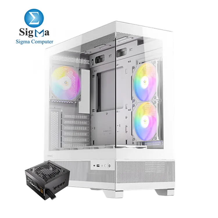 Antec CX700 RGB ELITE Antec CSK Pro 850W Panoramic glass case with 6 RGB fans supports up to 410mm GPU 360mm radiator paired with 80 Bronze ATX 3.1 PCIe 5.1 ready PSU Antec CX700 RGB ELITE Antec CSK Pro 850W Panoramic glass case with 6 RGB fans supports up to 410mm GPU 360mm radiator paired with 80 Bronze ATX 3.1 PCIe 5.1 ready PSU