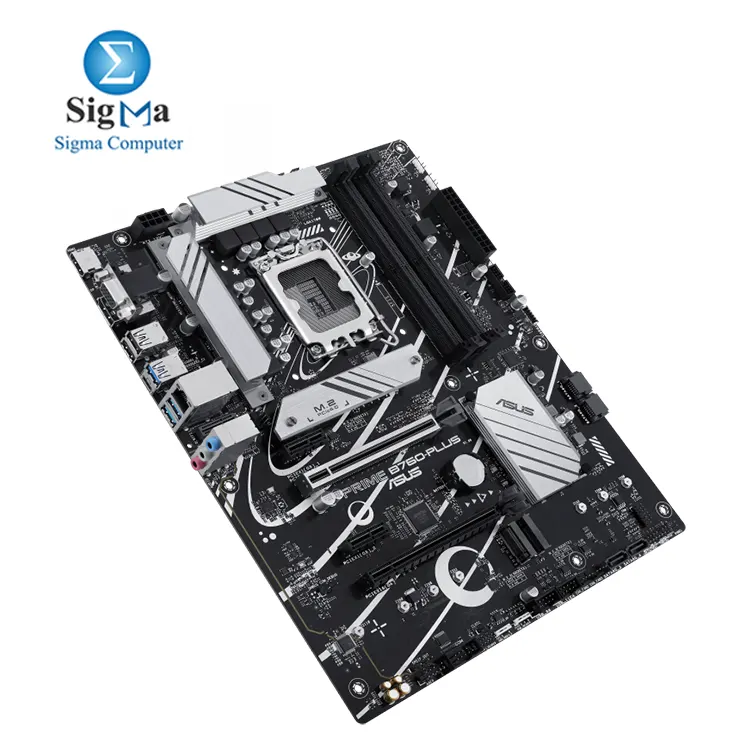 ASUS Prime B760-PLUS     ATX motherboard with LGA1700 socket  DDR5  PCIe 5.0  3x M.2 PCIe 4.0  2.5Gb LAN  USB-C  DisplayPort  HDMI  and Aura Sync RGB