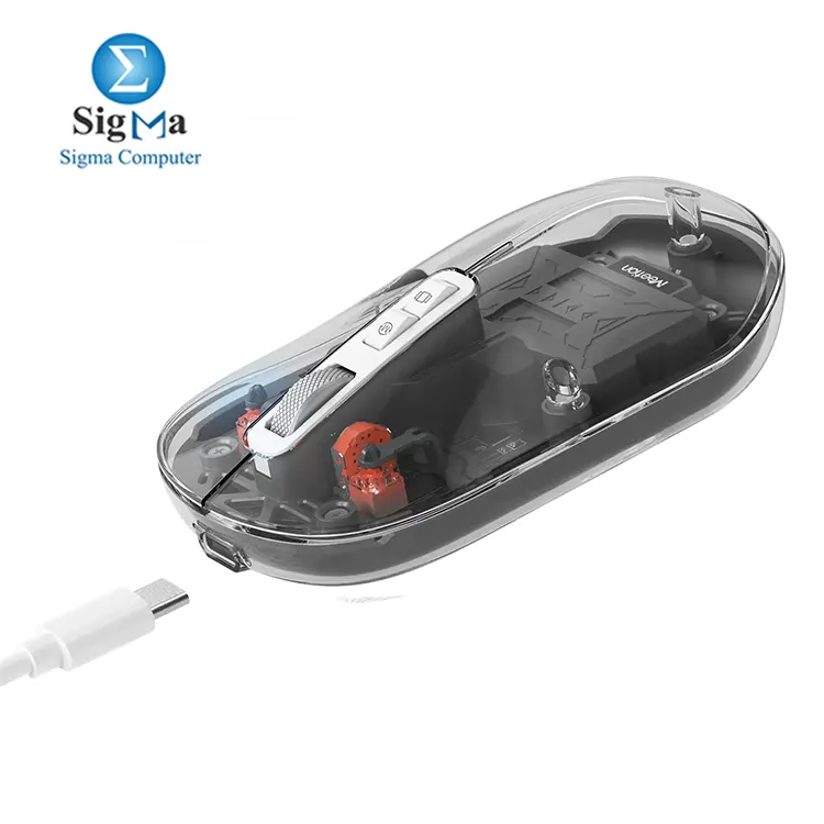 Meetion BTM005     Wireless dual-mode mouse with 2.4G   Bluetooth  Type-C charging  silent clicks  4-level DPI  and multi-device support