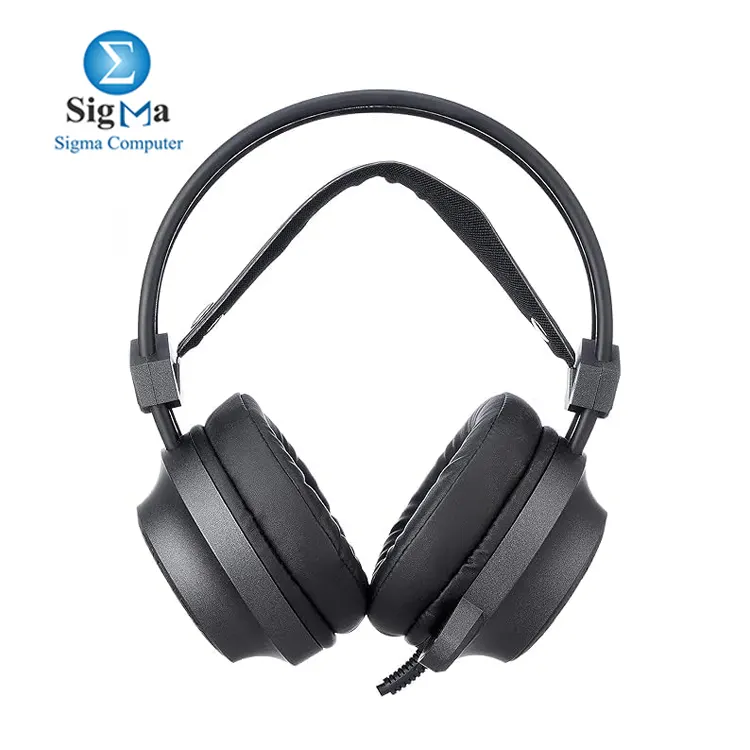 SHARK H500 by SHARK – USB 7.1 gaming headset with 50mm drivers, noise-cancelling mic, and memory foam cushions