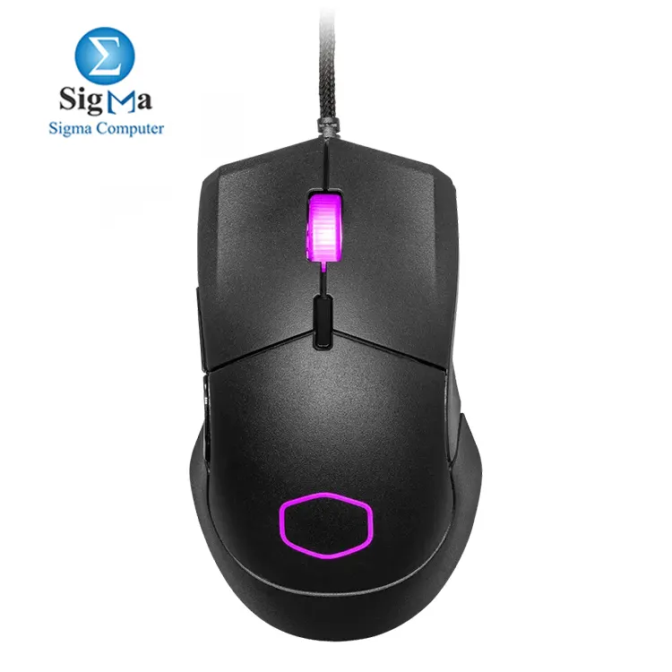 Cooler Master MM310 Ultra-lightweight 50g gaming mouse with Pixart 3327 sensor up to 12 000 DPI PTFE feet Ultraweave cable RGB lighting and 60M click lifespan Cooler Master MM310 Ultra-lightweight 50g gaming mouse with Pixart 3327 sensor up to 12 000 DPI PTFE feet Ultraweave cable RGB lighting and 60M click lifespan