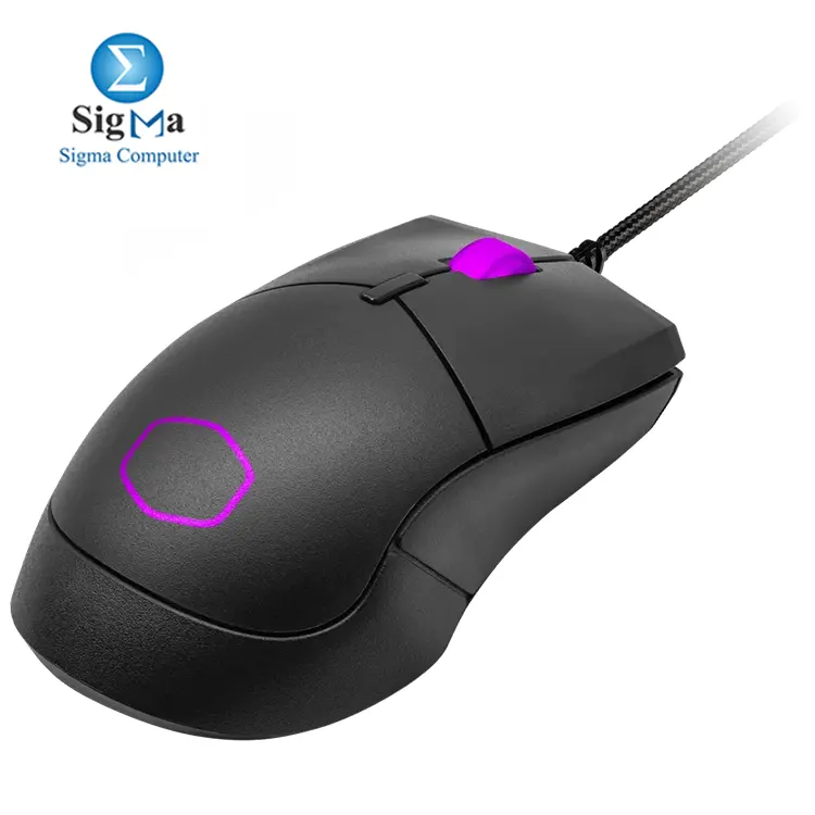 Cooler Master MM310     Ultra-lightweight 50g gaming mouse with Pixart 3327 sensor  up to 12 000 DPI   PTFE feet  Ultraweave cable  RGB lighting  and 60M click lifespan