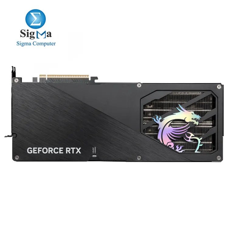 MSI GeForce RTX 5090 GAMING TRIO OC 32GB GDDR7, 2497 MHz boost, 21760 CUDA cores, PCIe Gen 5, 3x DisplayPort, 1x HDMI 2.1