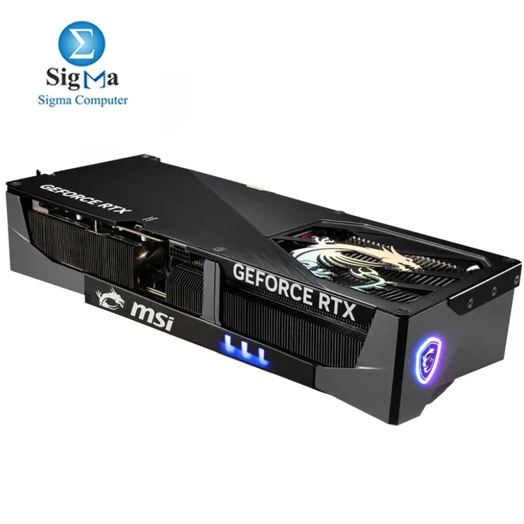 MSI GeForce RTX 5090 GAMING TRIO OC 32GB GDDR7, 2497 MHz boost, 21760 CUDA cores, PCIe Gen 5, 3x DisplayPort, 1x HDMI 2.1