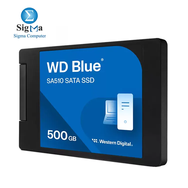 Western Digital WD Blue SA510 WDS500G3B0A     500GB SATA SSD  2.5    7mm  up to 560MB s Read  510MB s Write  200 TBW  3-Year Warranty
