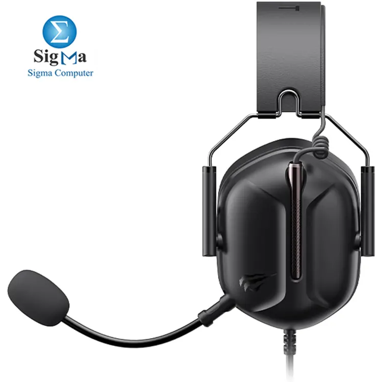 Havit H2033D over-ear gaming headset with 3.5mm jack, active noise cancellation, volume control, and wide device compatibility