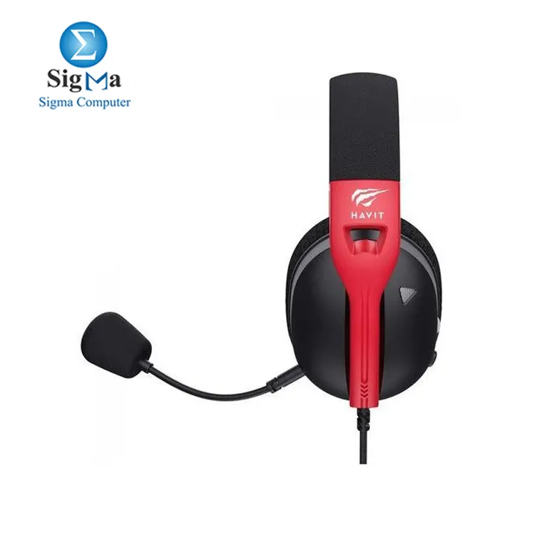 Havit Fuxi-H5D Gaming Headset offers high-definition stereo sound, comfortable adjustable design, noise-canceling mic, and versatile USB/3.5mm connectivity.