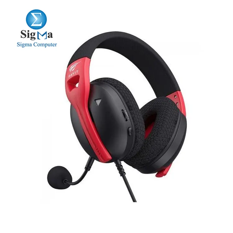 Havit Fuxi-H5D Gaming Headset offers high-definition stereo sound, comfortable adjustable design, noise-canceling mic, and versatile USB/3.5mm connectivity.