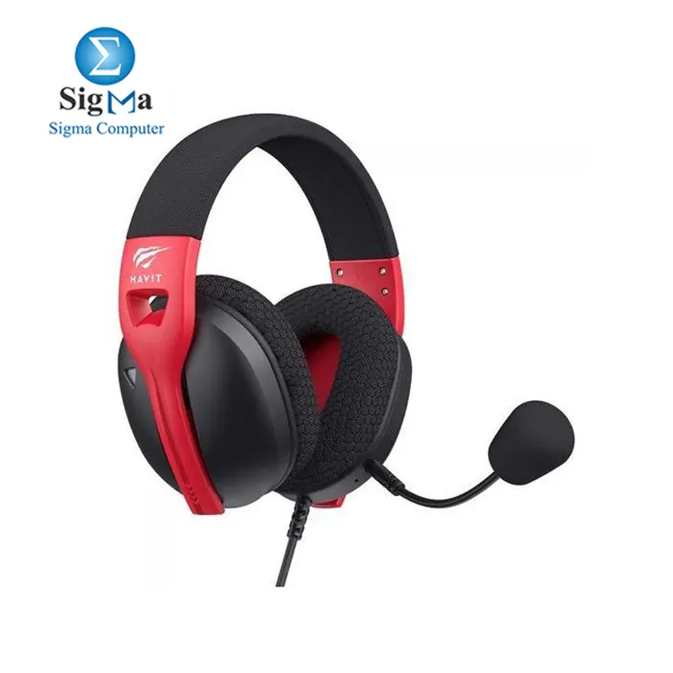 Havit Fuxi-H5D Gaming Headset offers high-definition stereo sound, comfortable adjustable design, noise-canceling mic, and versatile USB/3.5mm connectivity.