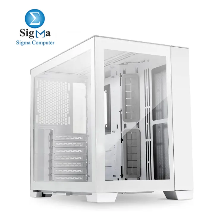 Lian Li O11 Dynamic Mini Snow White Compact ATX case with modular slots supports up to E-ATX 395mm GPU 360mm radiators SFX PSU and up to 9 fans. Lian Li O11 Dynamic Mini Snow White Compact ATX case with modular slots supports up to E-ATX 395mm GPU 360mm radiators SFX PSU and up to 9 fans.