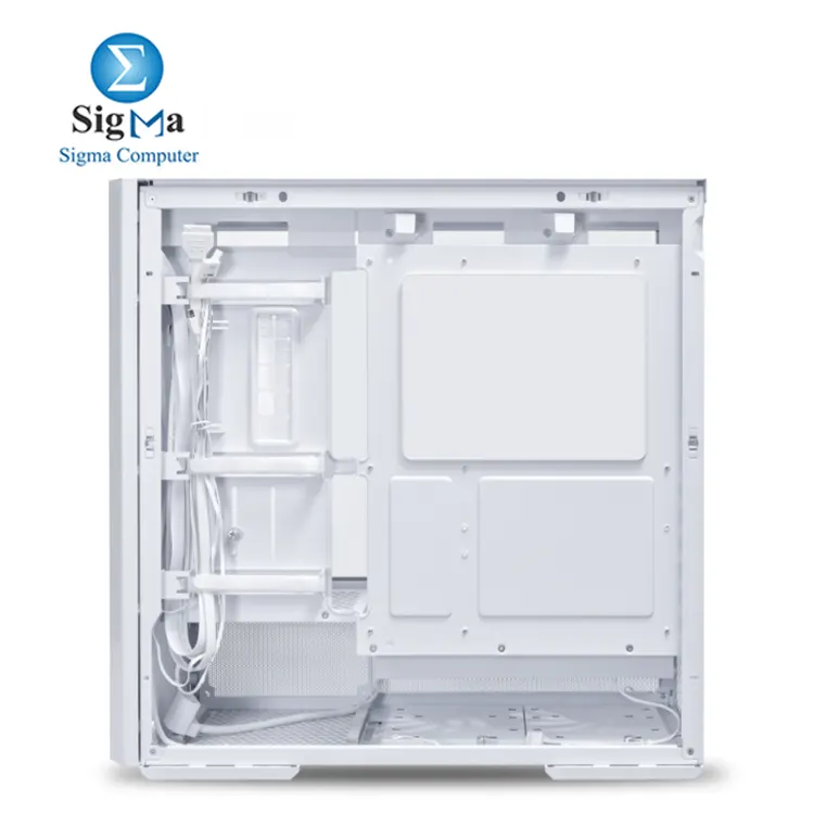  Lian Li LANCOOL 207 White M-ATX case with ATX support  2x140mm ARGB   2x120mm PWM fans  tempered glass  full mesh panels  375mm GPU clearance  USB 3.2 Type-C