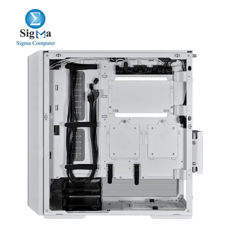 Lian Li LANCOOL 216 White     High-airflow mid-tower case with 2 x 160mm front fans  360mm radiator support  USB-C  and E-ATX compatibility.