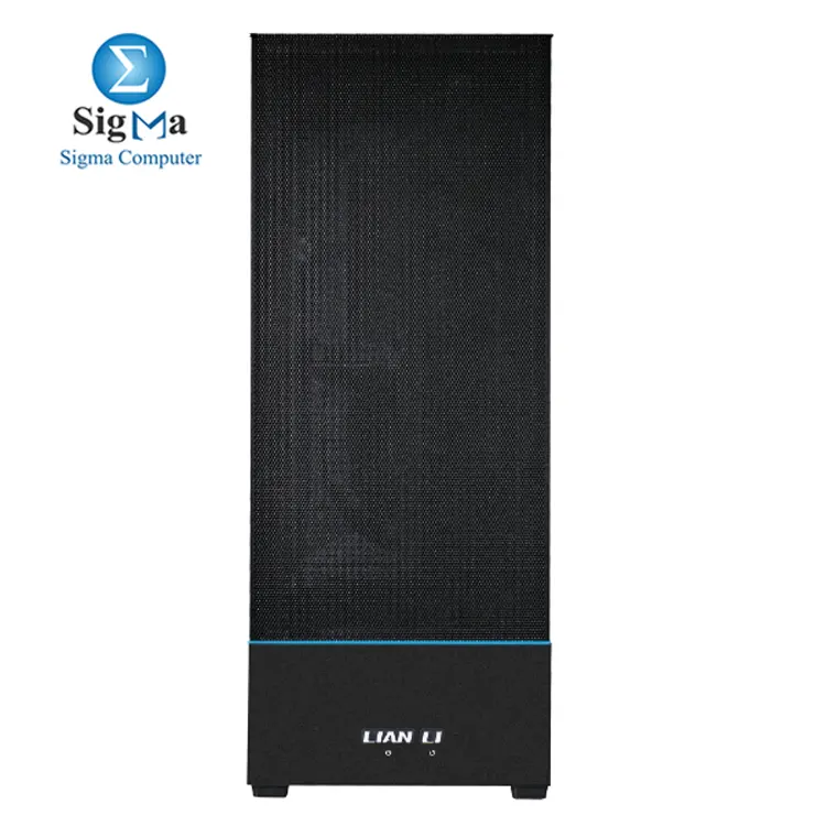 Lian Li SUP01: 45L compact stand-up case with front-facing GPU, PCIe 4.0 riser, ARGB lighting, supports ATX motherboards, up to 360mm AIO, and includes 3x120mm fans