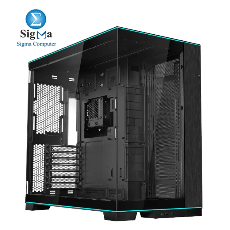 Lian Li O11D EVO RGB     Premium mid-tower case with dual RGB strips  tempered glass panels  E-ATX support  420mm radiator compatibility  and up to 455.7mm GPU clearance.