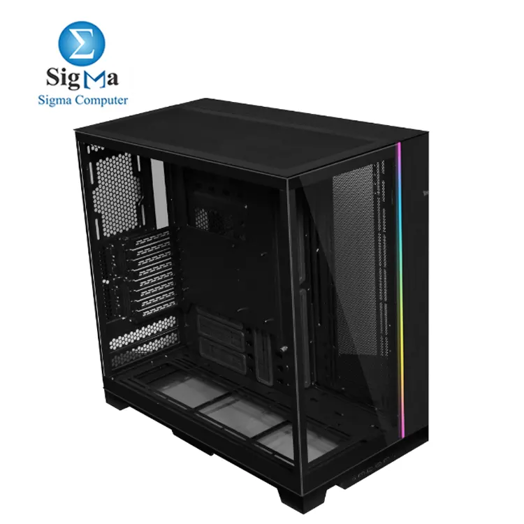 Lian Li O11 DYNAMIC EVO XL is a full-tower case with tempered glass  supports E-ATX  3x 420mm radiators  and 7 drives.