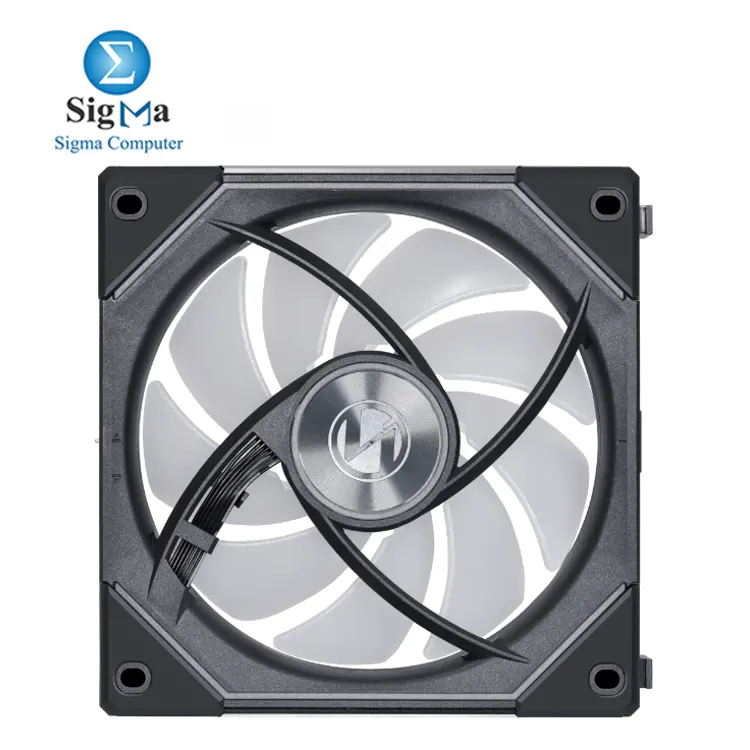 Lian Li UNI FAN SL-INF 120 Reverse Blade     120mm fan with reversed blades  infinity mirror effect  2100 RPM  63.6 CFM airflow  40 LEDs  and single cable connection.