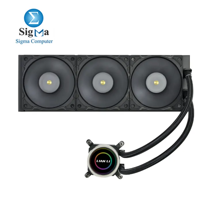 Lian Li Galahad II Trinity Performance 360mm     High-speed 4200RPM pump  triple swappable caps  3000RPM LCP fans  strong airflow   AMD Intel socket support.