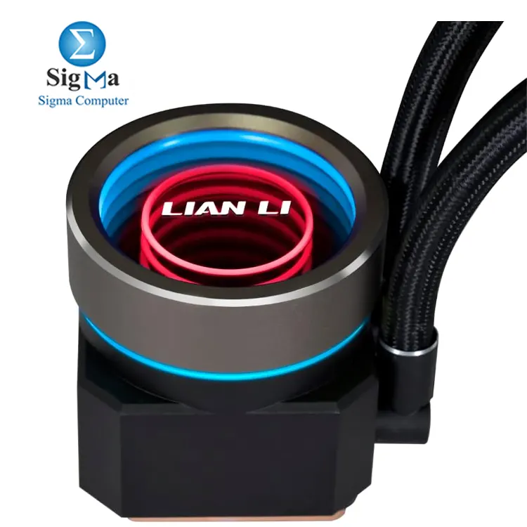 Lian Li Galahad II Trinity Performance 360mm     High-speed 4200RPM pump  triple swappable caps  3000RPM LCP fans  strong airflow   AMD Intel socket support.