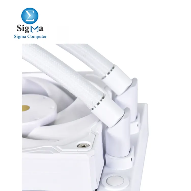 Lian Li Galahad II Trinity 360  4200 RPM pump  396mm radiator  120mm fans  high airflow  Intel   AMD compatible.