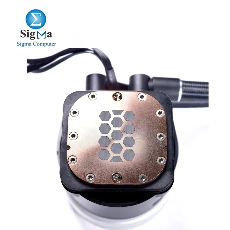 Lian Li Galahad II Trinity 240MM: High-performance AIO cooler with 3200 RPM pump, 240mm radiator, 120mm ARGB fans, 79.9 CFM airflow, low noise, and Intel/AMD socket compatibility.
