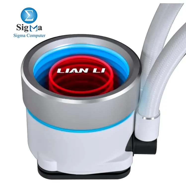 Lian Li GA II Trinity SL-INF 360MM  customizable ARGB pump  3200 RPM pump speed  397.5mm radiator  2100 RPM fans  low noise  compatible with Intel LGA 1700 1200 115x and AMD AM5 AM4.