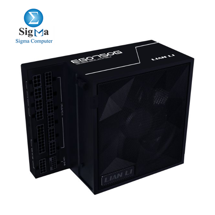 LIAN LI EDGE GOLD 1000W – Fully modular ATX 3.1 PSU with 80+ Gold efficiency, PCIe 5.1 (12V-2x6) support, braided cables, magnetic dust filter, and detachable USB/PWM hub.