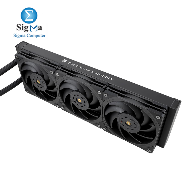 Thermalright Frozen Edge 360 Black     360mm ARGB liquid cooler with 3x 120mm PWM fans  3300RPM pump  low noise  and wide Intel AMD socket compatibility.