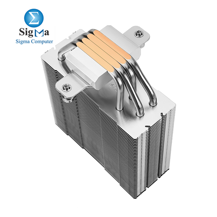 Thermalright Assassin Spirit 120 V2     120mm aluminum CPU cooler with 4 heat pipes  dual 120mm PWM fans  1500 RPM   quiet operation     25.6 dB   compatible with Intel and AMD sockets  154mm height.