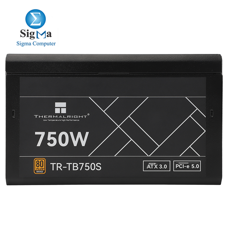 Thermalright TB-750S     750W 80  Bronze PSU with quiet cooling  stable performance  full protection features  and durable components for desktop and gaming use.