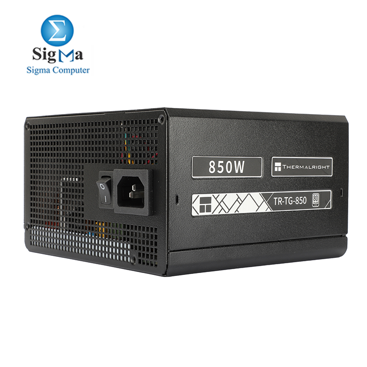 Thermalright TG-850 – 850W fully modular PSU, 80 PLUS Gold efficiency, 120mm fan, with full protection features and 5-year warranty.