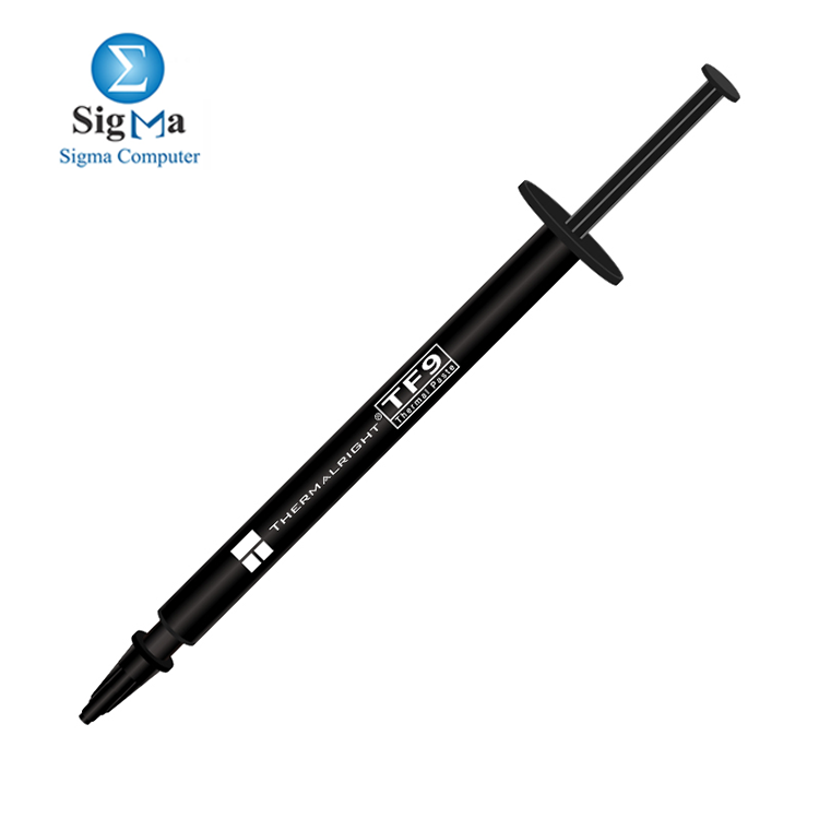 Thermalright TF9 1.5g – High-performance thermal paste with 14W/m.k conductivity, non-conductive, wide temp range (-220℃ to +380℃), and easy application.