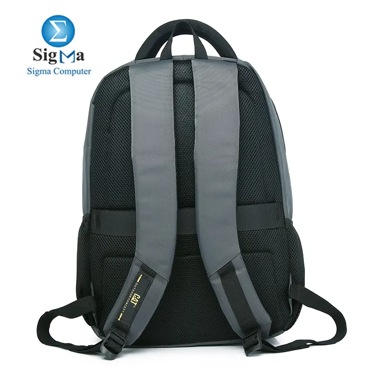 Cat Louts 4811/6 Grey by Cat — 45x30x13 cm, fits 15.6 laptops, made with durable waterproof material, padded compartments, adjustable shoulder strap, and multiple storage pockets.