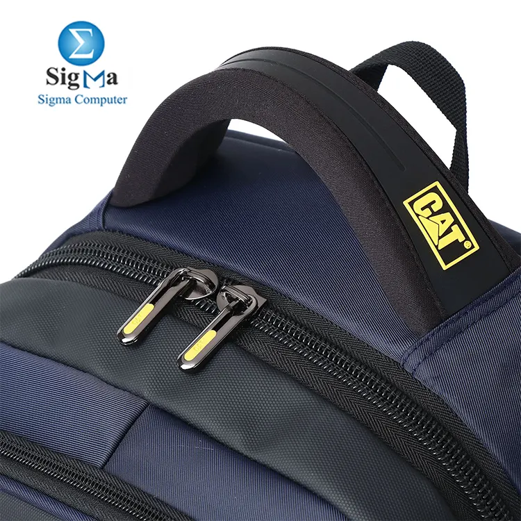 Cat Louts 4811/6 Navy Blue — Durable waterproof laptop bag, 45x30x13 cm, fits up to 15.6