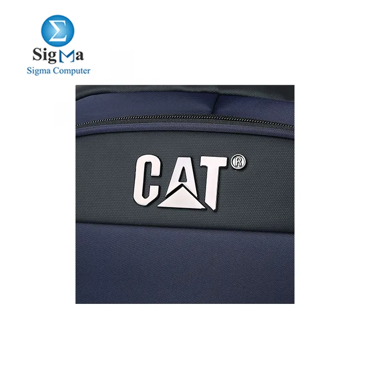 Cat Louts 4811/6 Navy Blue — Durable waterproof laptop bag, 45x30x13 cm, fits up to 15.6