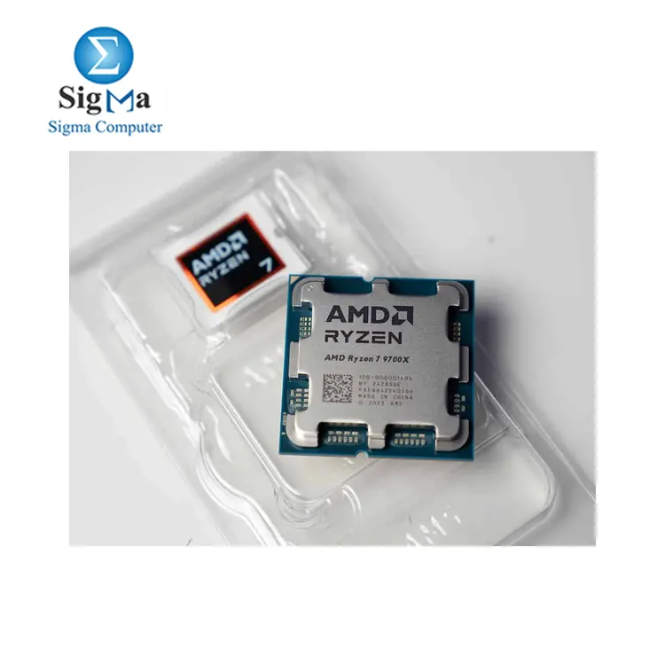 AMD Ryzen 7 9700X Tray     8 Cores  16 Threads  Up to 5.5 GHz  65W TDP  DDR5  PCIe 5.0  Radeon Graphics  AM5 Socket.