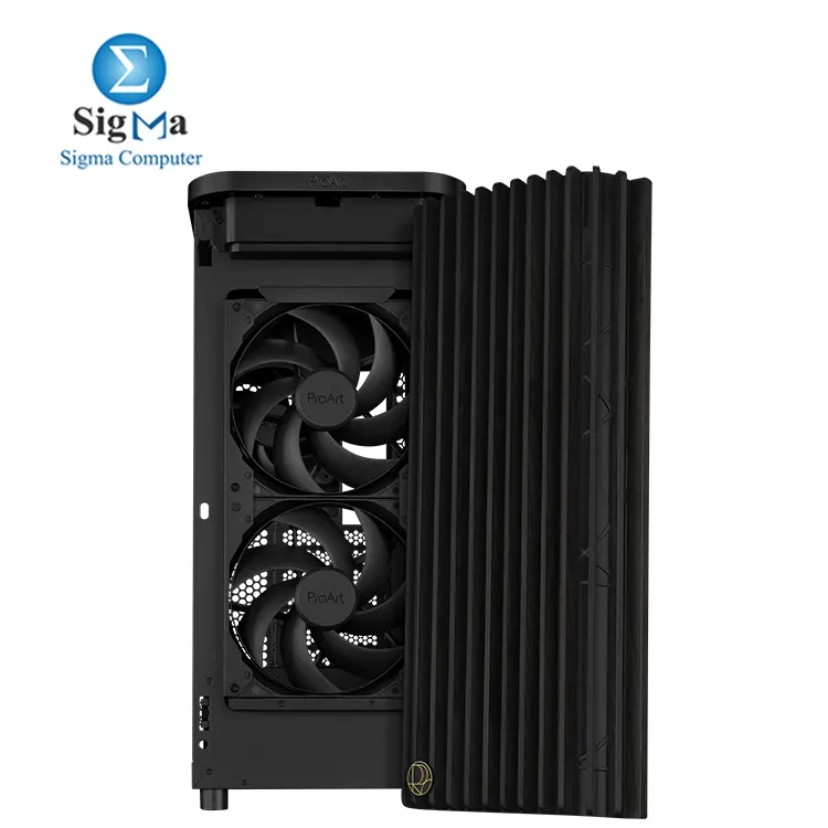 ASUS ProArt PA401 Wood Edition     ATX case with tempered glass  wood design  2x160mm front fans  USB-C  supports 315mm GPU   240mm radiator.