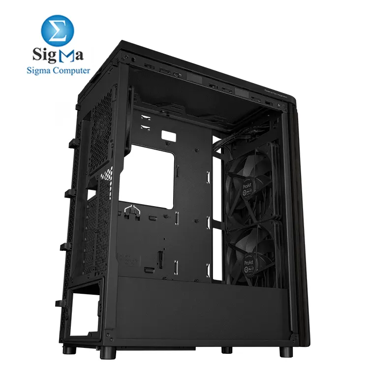 ASUS ProArt PA401 Wood Edition     ATX case with tempered glass  wood design  2x160mm front fans  USB-C  supports 315mm GPU   240mm radiator.