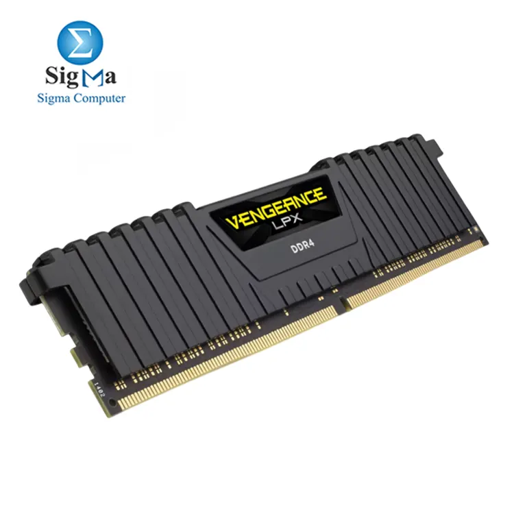 Corsair VENGEANCE LPX CMK64GX4M2E3200C16     64GB  2x32GB  DDR4 3200MHz C16  1.35V  XMP 2.0  Black