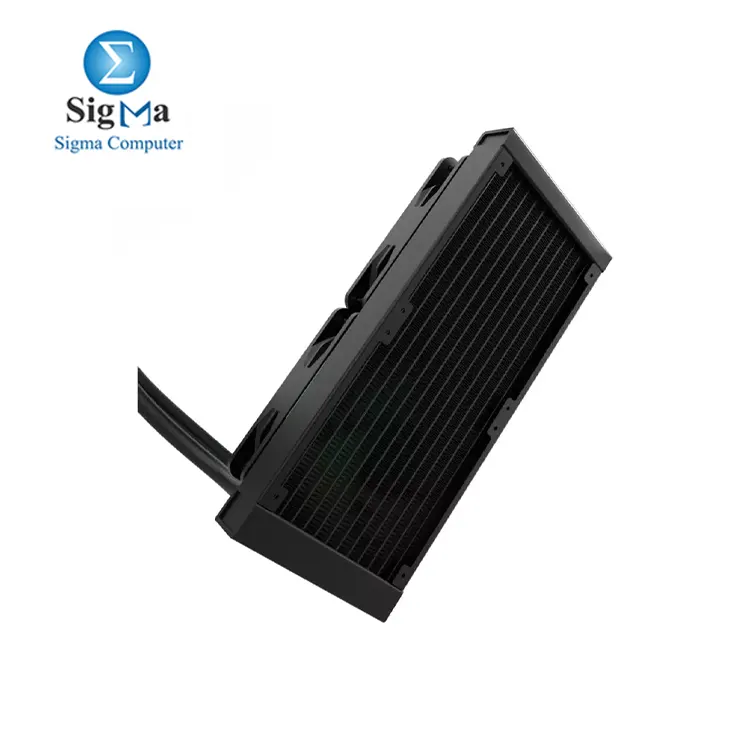 Redragon CCW-3011 ARGB 240mm     Dual 120mm PWM ARGB fans  quiet ceramic FDB pump  infinity mirror design  easy install  Intel   AMD compatible.