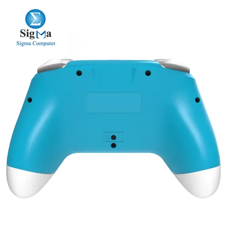 Redragon G815 Blue     Wired gamepad with dual vibration  turbo function  ergonomic design  and wide compatibility with PC  PS4  Xbox One  and Switch.