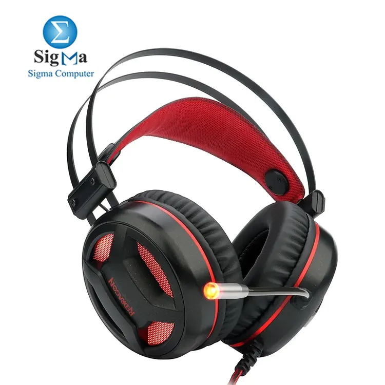 Redragon MINOS H210 Gaming Headset     Virtual 7.1 surround  50mm drivers  comfortable fit  omnidirectional mic  32   impedance  USB connection.