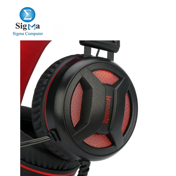 Redragon MINOS H210 Gaming Headset     Virtual 7.1 surround  50mm drivers  comfortable fit  omnidirectional mic  32   impedance  USB connection.