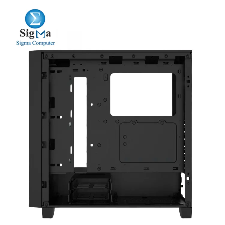 Corsair 3000D RGB AIRFLOW Mid-Tower PC Case — includes 3 AR120 RGB fans, supports up to 8x120mm fans, 360mm GPU & radiator, tempered glass side panel, and high-airflow front panel.