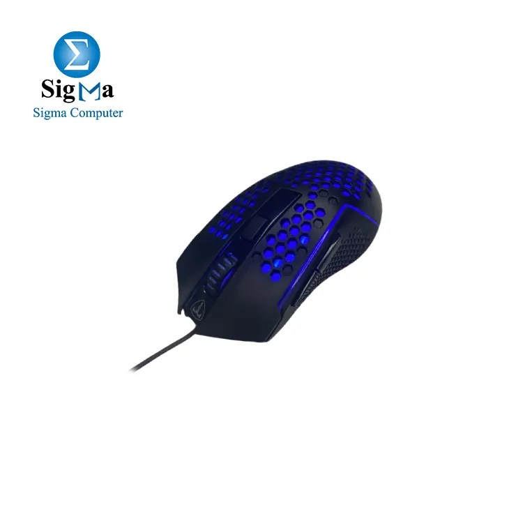 T-Dagger TGM114 Tonscrap Gaming Mouse – 4-Level DPI – RGB Backlight – Ergonomic Grip – Honeycomb Lightweight Design – Black