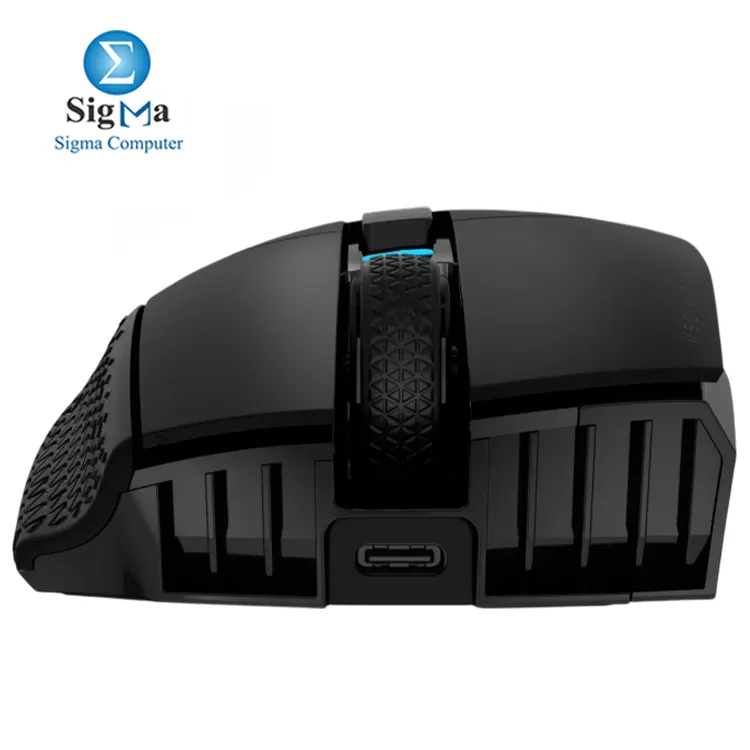 Corsair SCIMITAR ELITE WIRELESS     16 programmable buttons  adjustable 12-button side panel  optical sensor  palm grip  114g weight.