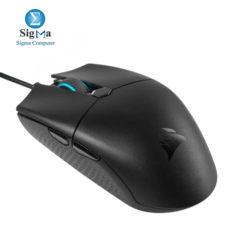 CORSAIR KATAR PRO Ultra-Light Gaming Mouse     103g weight  12 400 DPI sensor  6 buttons  2-zone RGB  30M click durability  iCUE support.