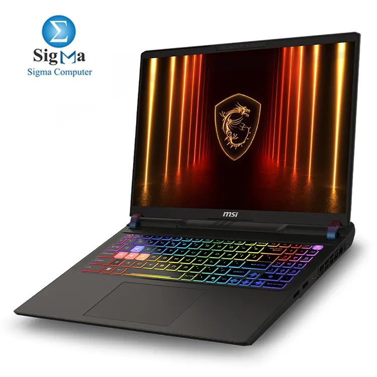 MSI Vector 16 HX AI A2XWIG Intel Core Ultra 9 275HX - NVIDIA RTX 5080 16GB - 32GB DDR5 5600MHz - 1TB NVMe Gen4 SSD - 16-Inch QHD  240Hz - Windows 11