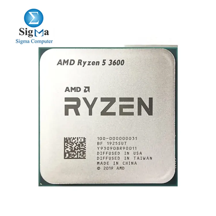 AMD Ryzen 5 3600  Tray    Wraith Stealth Cooler     6 Cores  12 Threads  3.6GHz Base  4.2GHz Boost  35MB Cache  65W TDP  AM4 Socket.